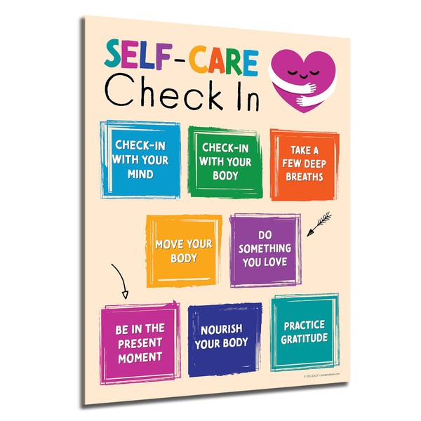 ZOCO Self Care Check In Posters (5 Pack) — Mindfulness
