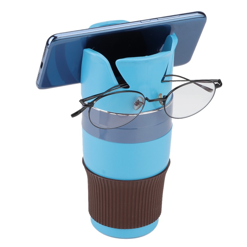 Multifunction Car Beverage Bottle Cup Holder Organizer Interior AccessoriesBlue