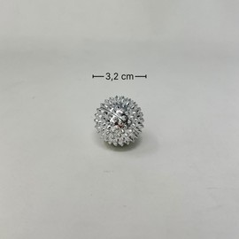 ATC Handels GmbH Acupuncture Massage Balls in Various Sizes - Magnetic Massage Balls - Versatile Relaxation and Emotional Regulation (3.2 cm, Pack of 2)