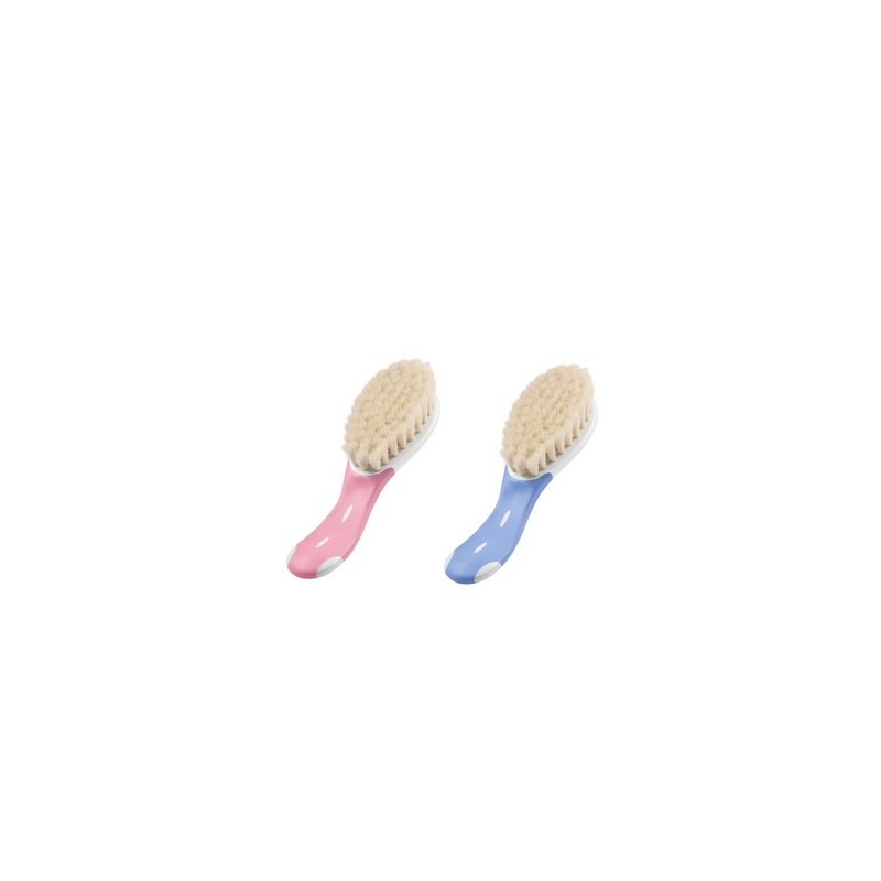 Nuk Supersoft Hair Brush In Pink Color, 1pc.