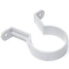 Pack of 2 x RC3w White Marley Deepflow One Piece Clip for 82mm Downpipe