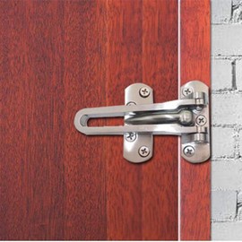 Hasp Latch Lock Door Chain Anti-Theft Clasp Zinc Alloy Window Cabinet Locks Tools for Home Hotel Hardware Heavy Duty Safety Guard Security Door Lock Latch