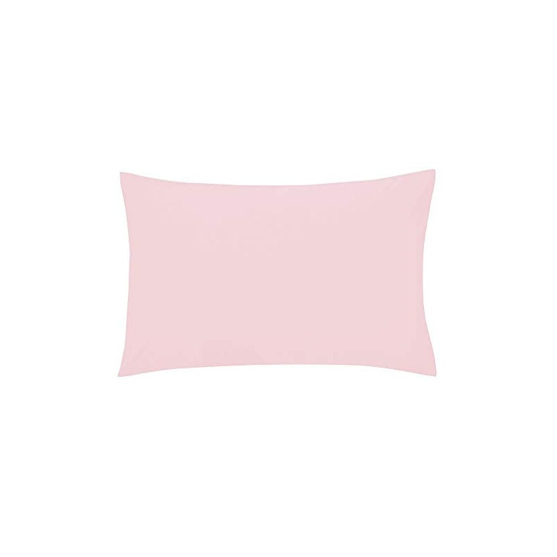 Helena Springfield P/Dye Pillow Case Standard Blush, 50/50 COTTON PERCALE,