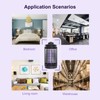 LED Fly Killer Lamp Blue and Purple Light Detachable Electric