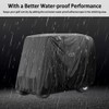 10L0L Universal 2-4 Passenger Golf Cart Cover for EZGO, Club