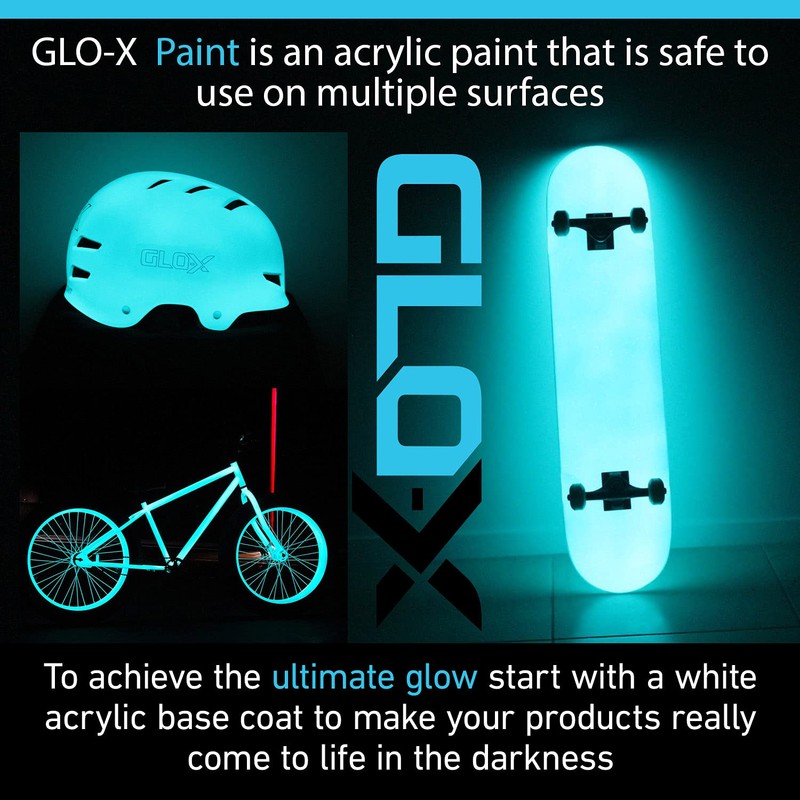 Glow 1 Litre Aqua Paint - GLO-X