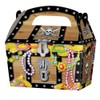 10 Pirate Chest Card Party Food or Treat Box |
