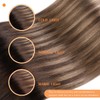 VINBAO Tape In Hair Extensions Human Hair Ombre Balayage Color