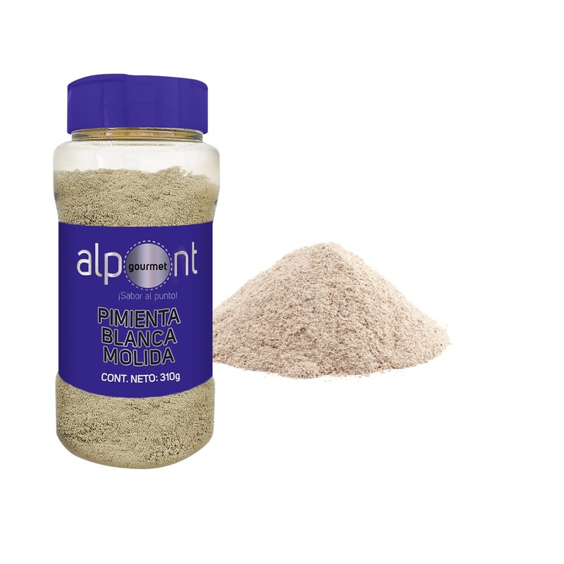 Alpont Pimienta blanca molida, 310 g