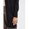 SELECTED FEMME Female Cardigan Long, black