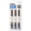 Scunci Effortless Beauty Thick Hair Mini Jaw Clips, 1 cm,