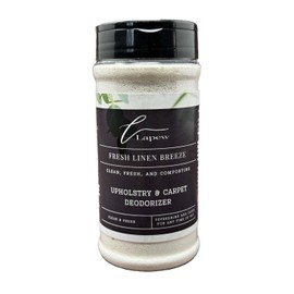 Lapew Fresh Linen Breeze Carpet Freshener Powder: Powerful Odor Eliminator for Home, Upholstery Deodorizer, Carpet Deodorizer, Pet Urine, Cat Litter Deodorizer - Fresh Linen Breeze Fragrance