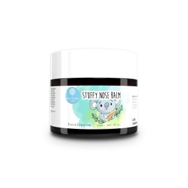 Mil Flores Bebé — STUFFY NOSE BALM 90 g | Bálsamo para Nariz Congestionada | EUCALIPTO | Aromaterapia | Con Aceites y Esencias 100% Naturales