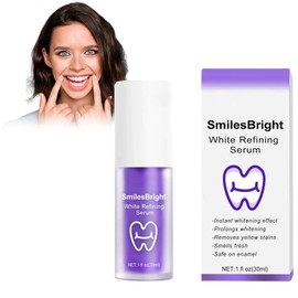 Eazerom 07 30ml Zahnpasta Weisse Zähne,Lila Zahnpasta für Zahnaufhellung,Zahnaufhellung Zahnpasta Lila Saubere Gelbe Zähne, Whitening Zahnpasta,Purple Toothpaste for Whitening Teeth