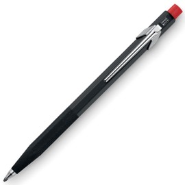 Caran d'Ache Fix Pencil with Grip, 2.0mm Lead Holder, Mechanical Pencil, Red, Hexagonal, 13.7cm x 0.9cm x 0.9cm, 11g, In Stock, Save $7.01
