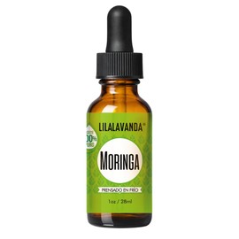 LilaLavanda - Aceite de Moringa Orgánico - 28 ml | Aceite facial extra virgen, piel normal a seca y madura con tendencia a imperfecciones. cold presse