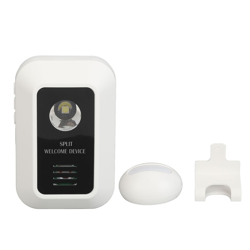 Wireless Motion Detector Alarm 32 Song 490ft LED Night Light