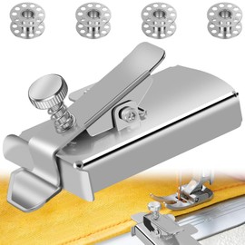 Magnetic Seam Guide, Pack of 2, Agnetic Seam Guide, 7.6 cm x 3.3 cm, Anti-Curl Magnetic Gauge, Multifunctional Seam Guide for Seam Allowances, Sewing Machines, Clothing Manufacturers and Home Sewing