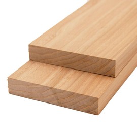 Grey Elm Lumber Board 3/4" x 4" (2pcs) - Size: 3/4" x 4" x 18"