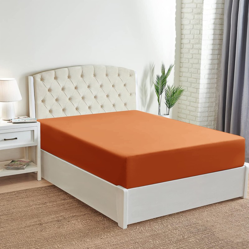 Hafaa Fitted Sheet Double – 25 cm Deep Easy Care