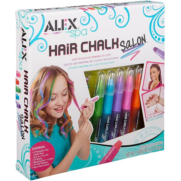 Alex Spa Hair Chalk Salon Girls Hair Activity