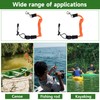 Qaziuy 2Pcak Kayak Paddle Leash, Elastic Kayak Paddle Rope with
