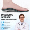TOPSOLE Winter Warm Wool Insoles with Arch Support, Comfortable and