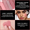 FOCALLURE Cream Blush Makeup,Buildable Blush Stick for Cheeks,Matte and Dewy