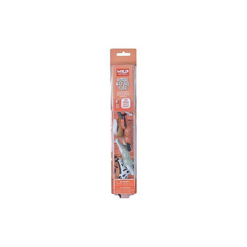 Wild Republic - Nature Tube w/Play Mat - Horses -