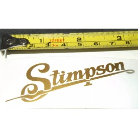 Stimpson scale vinyl decals candy scale (new item  ) 3" wide