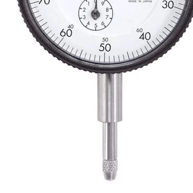Mitutoyo 2046S, 0.01mm X 10mm Dial Indicator, 0-100, Lug Back,