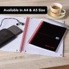 Oxford Black n' Red 100080174 Wirebound Softback Notebook, Black/Red, A4