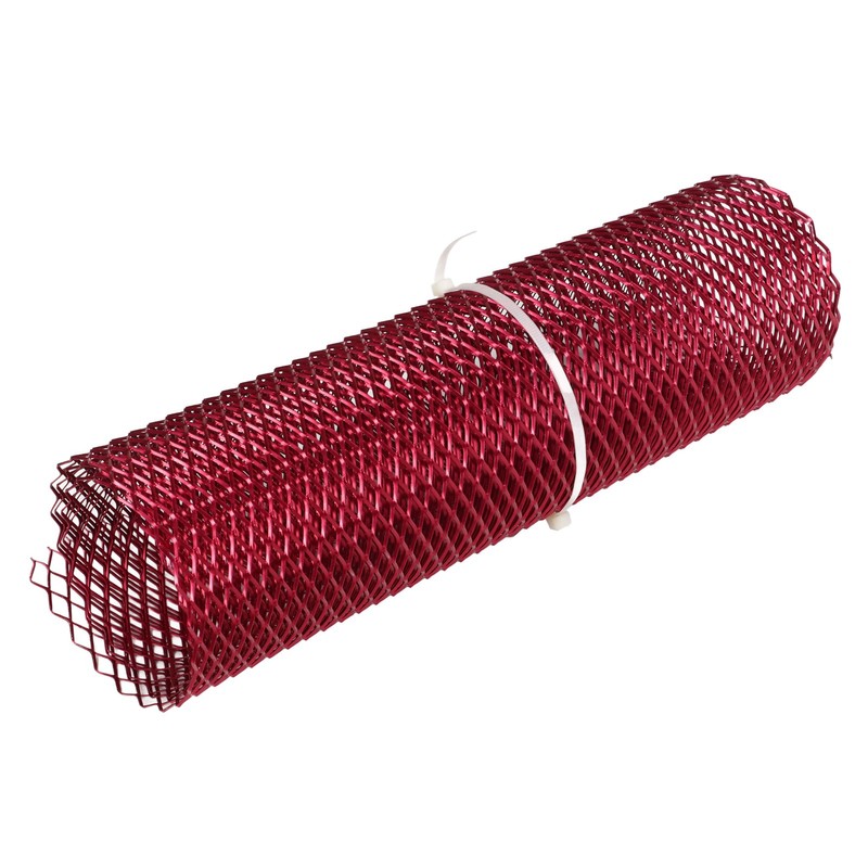 Car Front Center Grid Grille Rhombic Mesh Stable Structure Aluminum