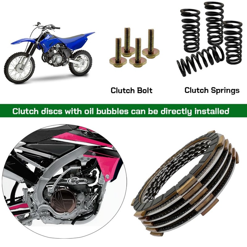 Clutch Kit Heavy Duty Springs & Complete gasket Compatible with
