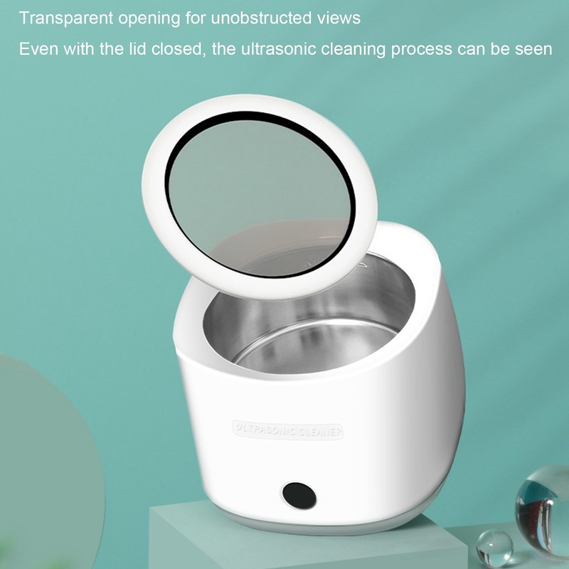 Ultrasonic Cleaning Machine Retainer Denture Glasses Quick Cleaner for Daily