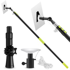 Gisafai 3.6 ft-11.48 ft Readerboard Sign Letter Change Arm Marquee Sign Letter Change Arm with Cup for Changing