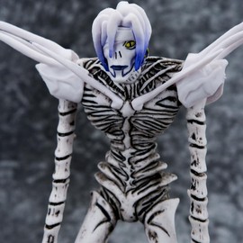 Reaper Figure, Reaper Skeleton Action Figures 16cm/6.3inch Game Character Statue Model Desktop Handicrafts Ornament for Anime Fans Gift (Black)