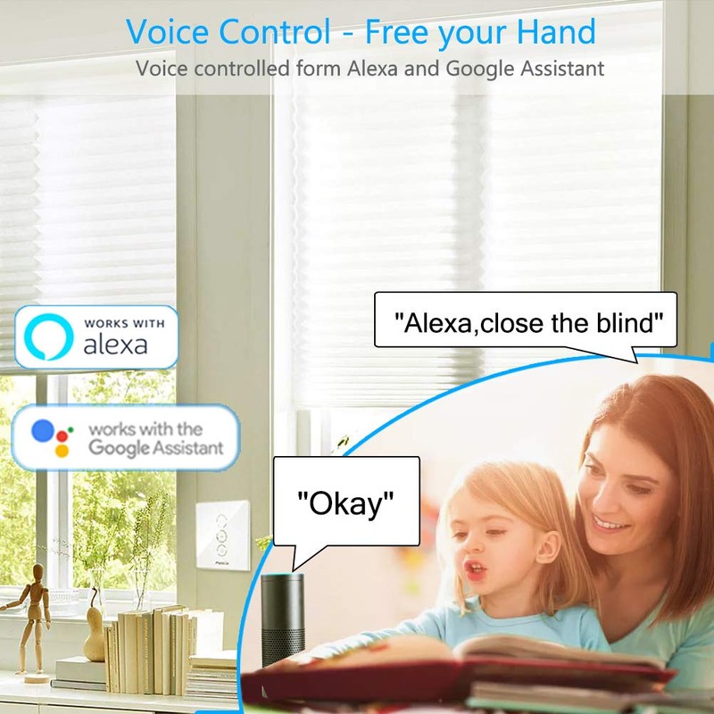 LoraTap Roller Shutter Control Switch Roller Shutter Module WiFi Compatible