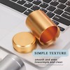 XcnPer 3 Pcs Smell Proof Jar, Aluminium Smell Proof Container,Portable