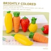 CORHAD 8pcs Adorable Cartoon Erasers Cute Fruit Shaped for Boys