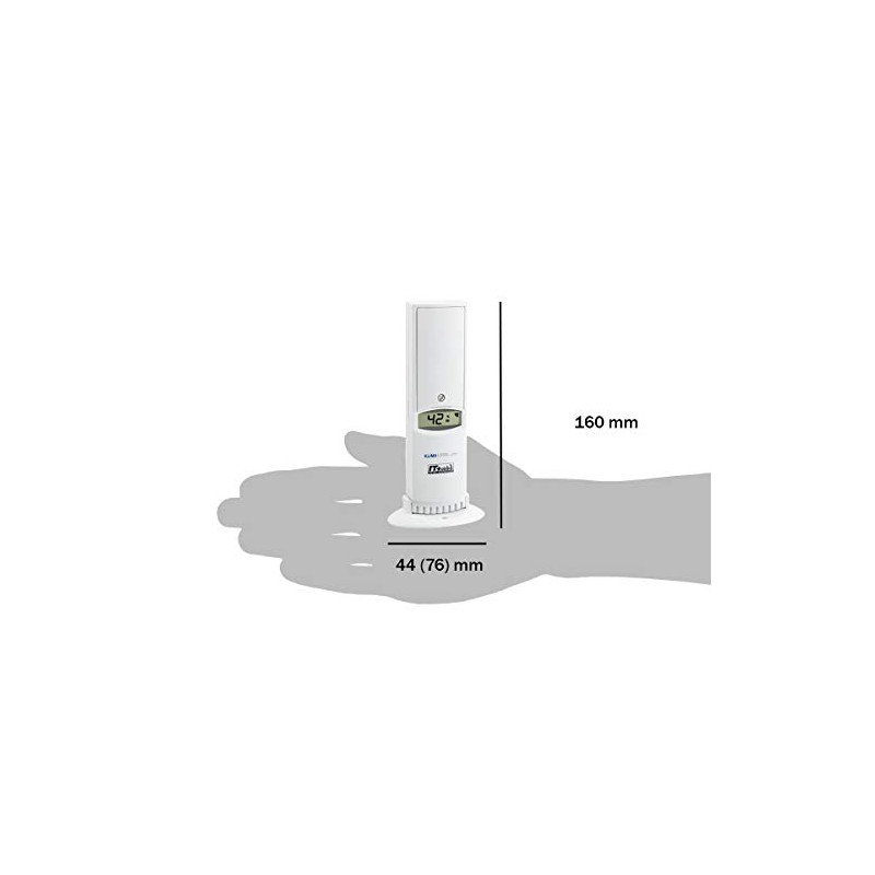 TFA Dostmann Thermo-Hygro transmitter with display, 30.3180.IT, for TFA Klimalogg