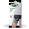CURAD Hernia Belt with Removable Compression Pads, Hook-and-Loop Closure, Elastic,