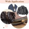 sourcing map 10 Pcs Zipper Sliders, #3 Zipper Pull Replacement