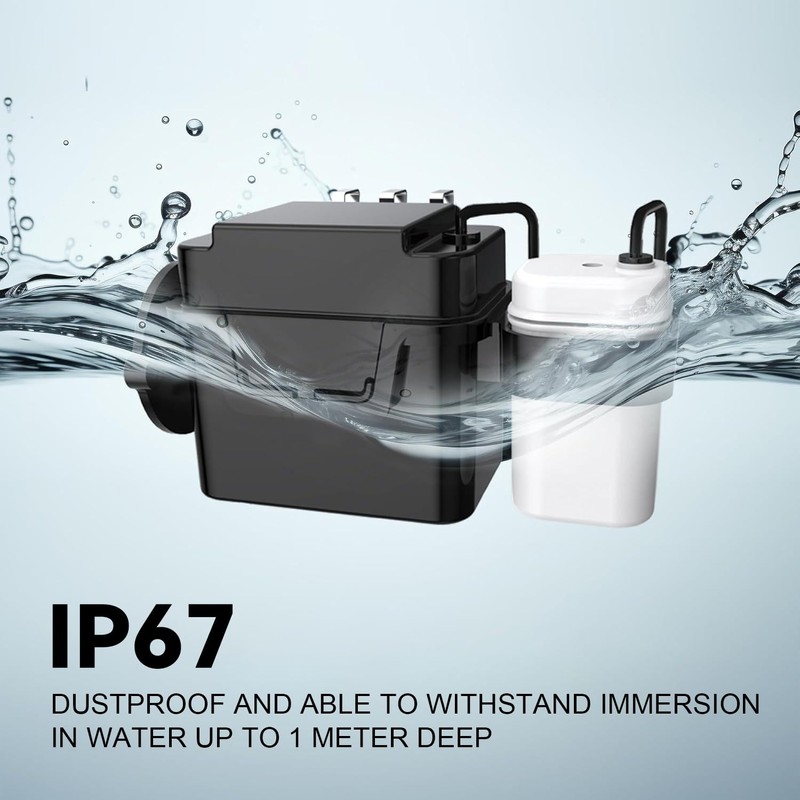 Techo Touchless Toilet Flush Kit, Adjustable Sensor, 1256315 Adapt k1954,