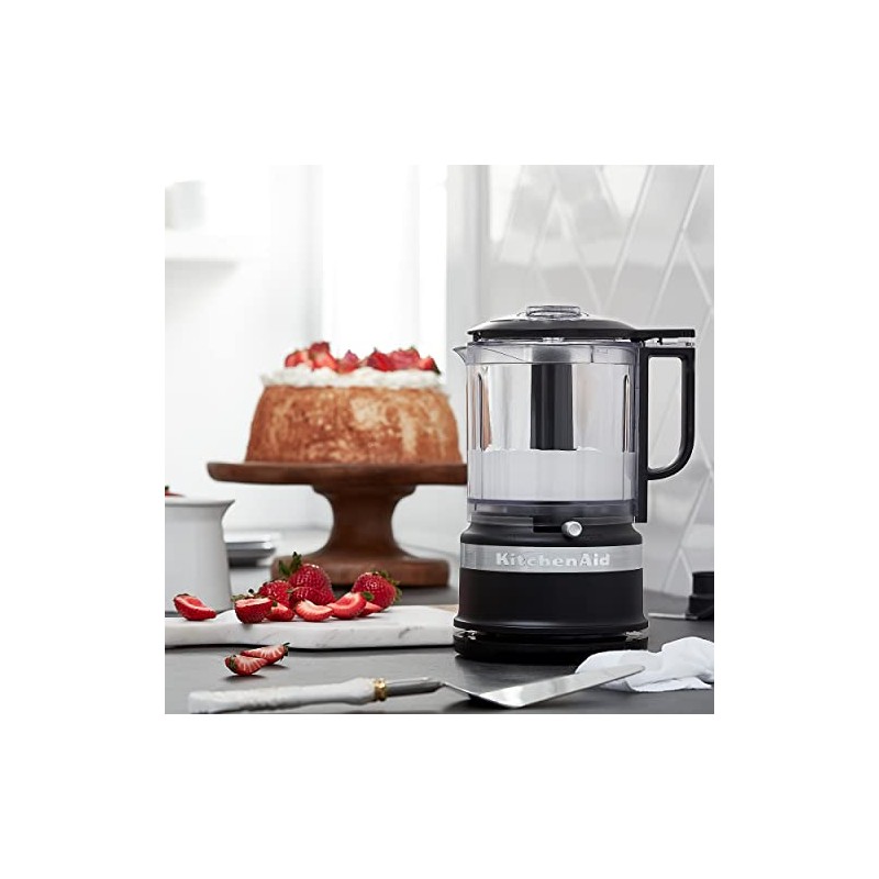 KitchenAid 5 Cup Food Chopper KFC0516BM, Matte Black