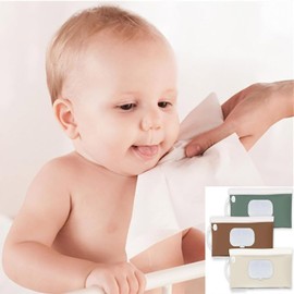 Roczential 3 Pack Wet Wipe Pouch Wipe Dispenser, Travel Wipes Case Refillable Wet Wipe Bag Travel Wipes Dispenser Wipe Pouches,Portable Refillable Wipe Holder Wipes Container Travel Wipes Case Wipes Dispenser