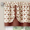 Achim Home Furnishings Callie Double Layer Pickup Valance 58x14 -