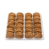Coffee Macaron Tray by Mademoiselle Macaron - Tray of 24