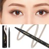 Eyebrow Pencil, Light Brown Waterproof Eye Brow Pen Microblading Smudge-Proof