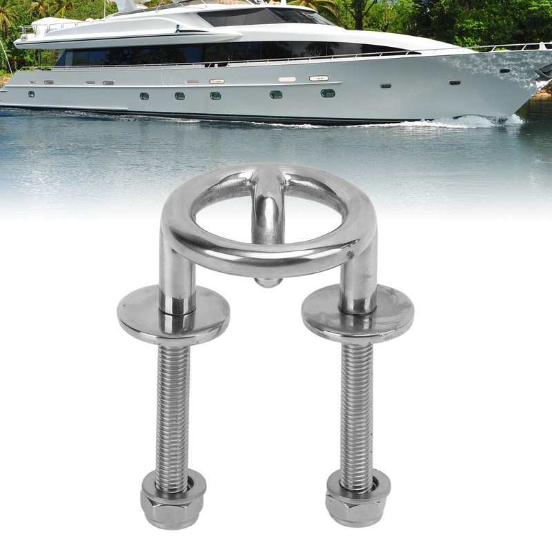 Boat Eye Hook Stainless Steel Material M10 Thread Oxidation Resistance